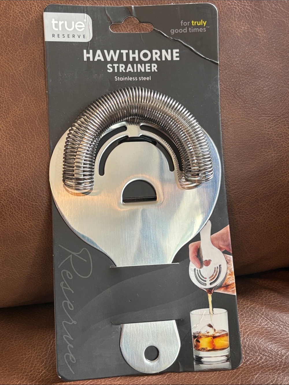 Stainless Steel Hawthorne Strainer - Silver
